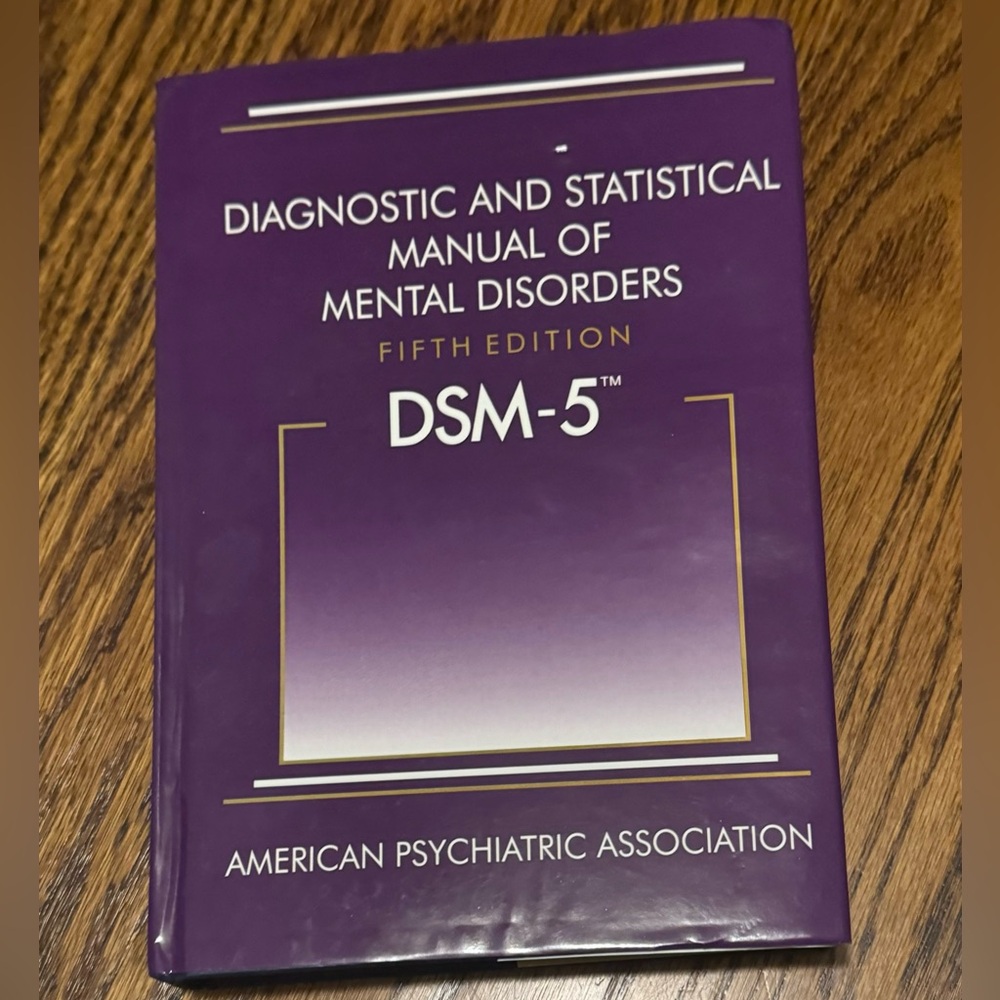DIAGNOSTIC AND STATISTICAL
MANUAL OF MENTAL DISORDERS DSM-5